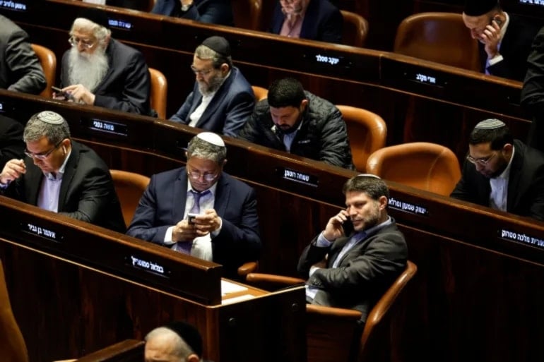الوزيران الإسرائيليان بتسلئيل سموتريتش وإيتمار بن غفير (إعلام إسرائيلي)
