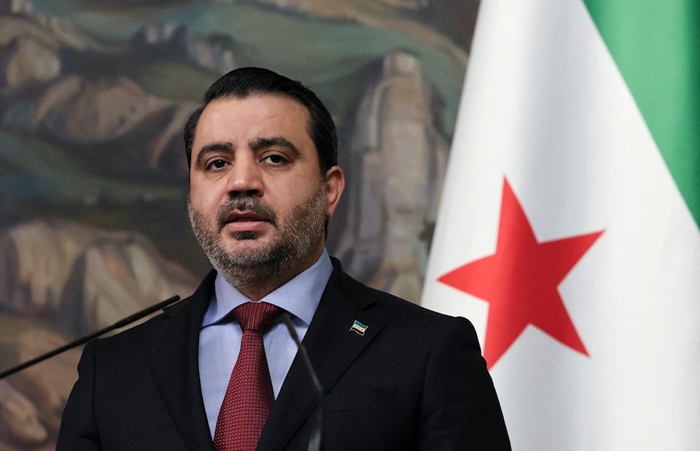 وزير الخارجية السوري أسعد الشيباني في موسكو (AFP)