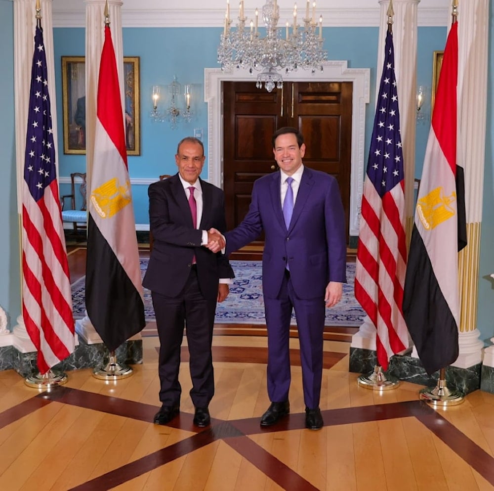 وزير الخارجية والهجرة وشؤون المصريين في الخارج بدر عبد العاطي ووزير الخارجية الأميركي ماركو روبيو