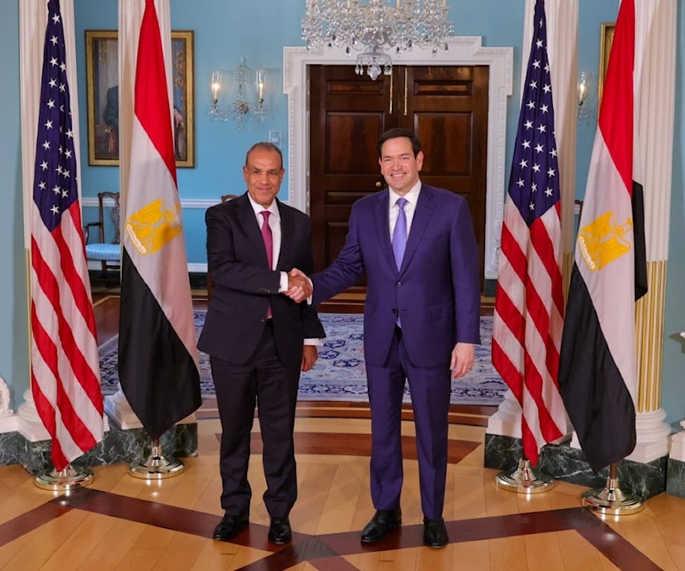وزير الخارجية والهجرة وشؤون المصريين في الخارج بدر عبد العاطي ووزير الخارجية الأميركي ماركو روبيو