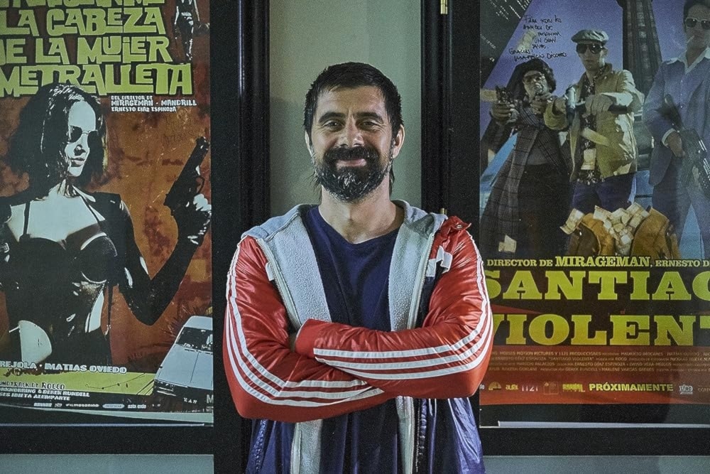 مخرج الفيلم، التشيلي آرنست دياز إسبينوزا