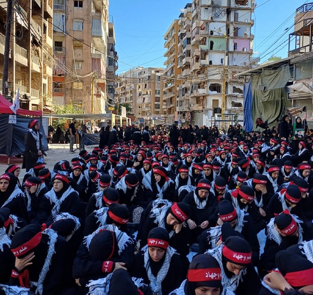 حضور في مراسم العاشر من محرم في الضاحية الجنوبية لبيروت، 6 تموز/يوليو 2025
