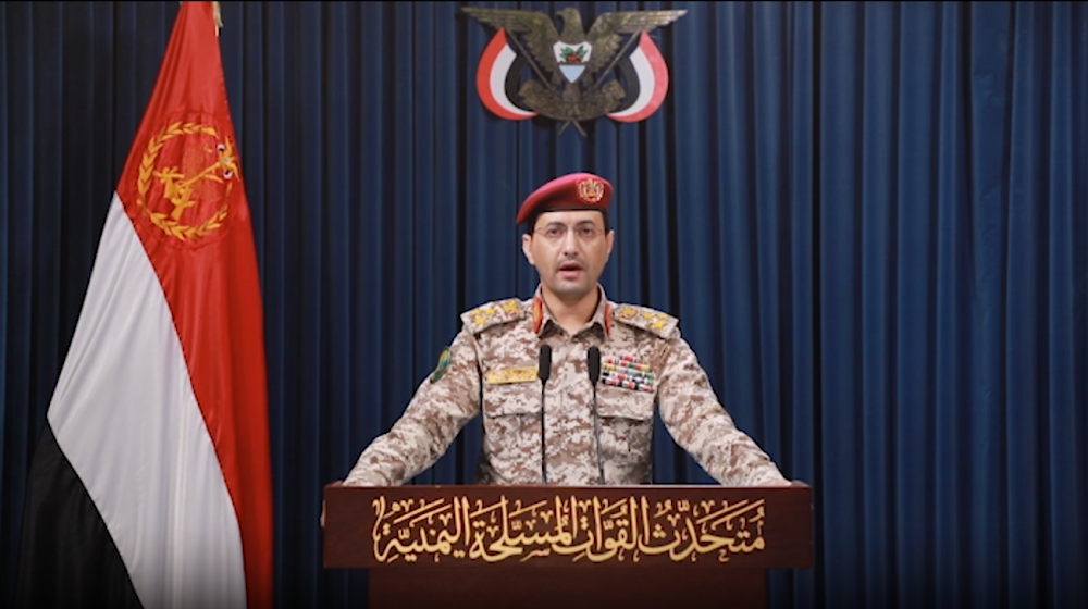 المتحدث باسم القوات المسلحة اليمنية يحيى سريع (6 تموز/يوليو 2025)