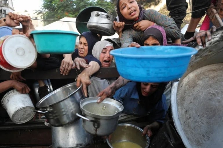 استشهاد 5 فلسطينيين في قطاع غزة بفعل المجاعة خلال 24 ساعة