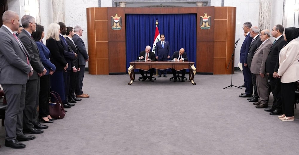 العراق يوقع اتفاق مبادئ مع 