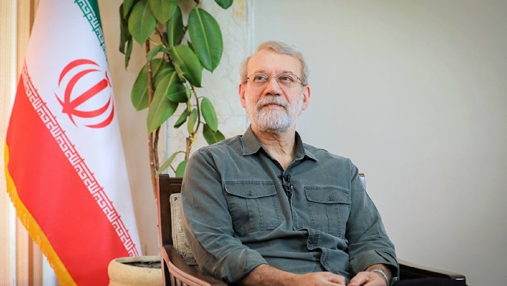 أمين المجلس الأعلى للأمن القومي الإيراني علي لاريجاني