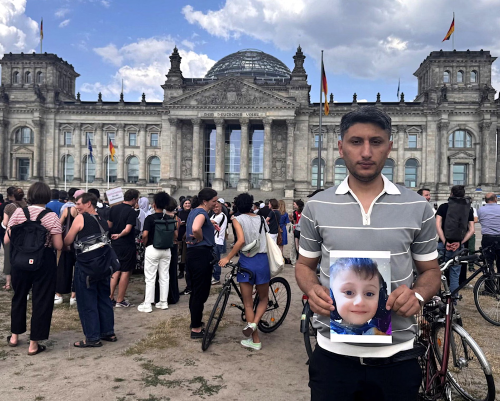 المهاجر من سوريا أحمد شيخ علي الذي فرّ من حلب قبل عامين
