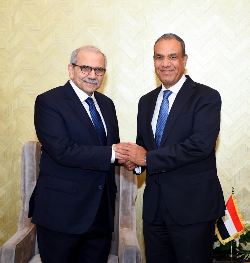 وزير الخارجية المصري بدر عبد العاطي ورئيس الوزراء اللبناني نواف سلام