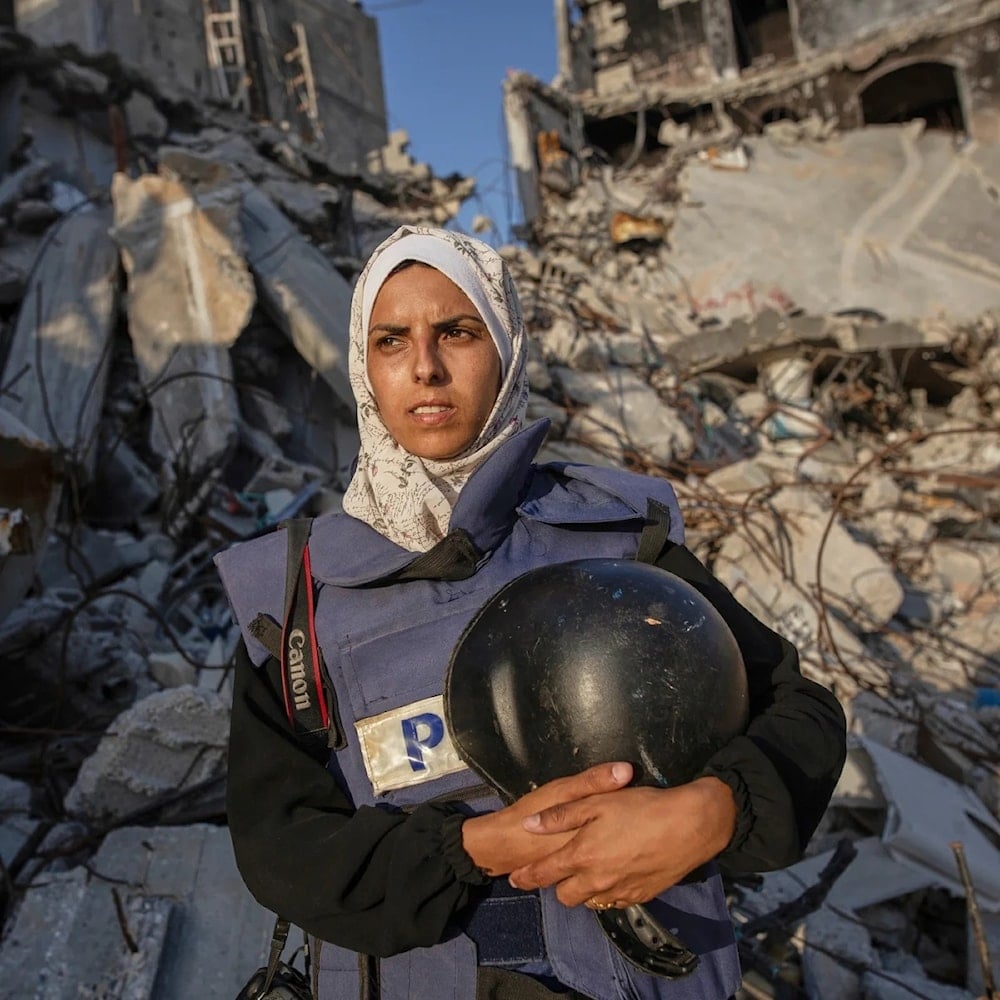 الشهيدة الصحافية الفلسطينية مريم أبو دقّة
