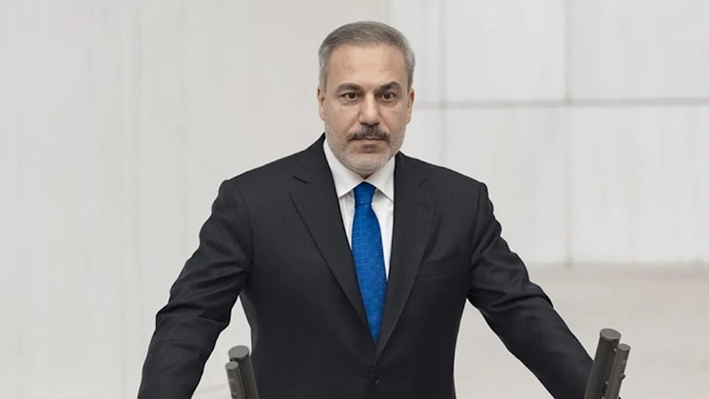 وزير الخارجية التركي هاكان فيدان في كلمة أمام البرلمان 29 آب/أغسطس 2025