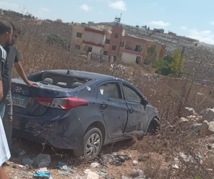 شهيد في غارة إسرائيلية استهدفت سيارة في صير الغربية جنوب لبنان