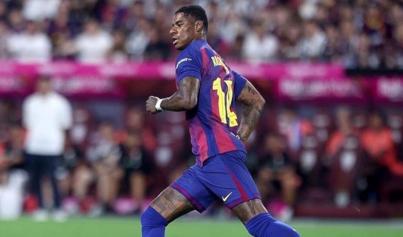 ماركوس راشفورد يكشف هدفه مع برشلونة!