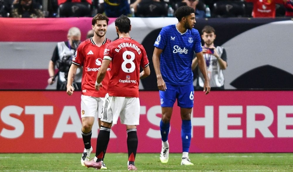 مانشستر يونايتد يتعادل ودياً مع إيفرتون