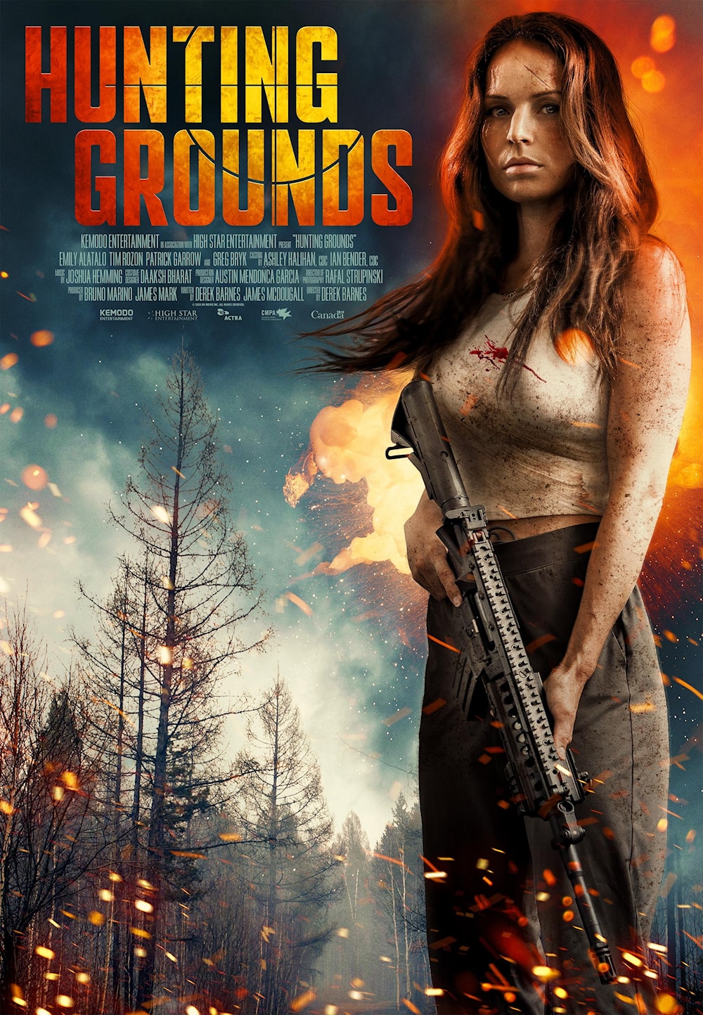 Hunting ground: الملصق