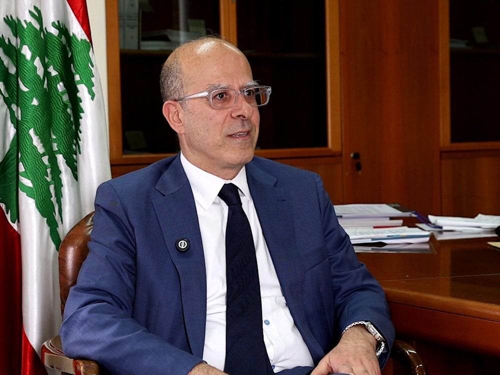 وزير التنمية الإدارية في الحكومة اللبنانية، فادي مكي (أرشيفية)