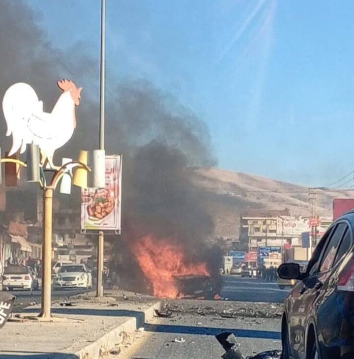 شهداء وجرحى جراء غارات إسرائيلية شرقي لبنان