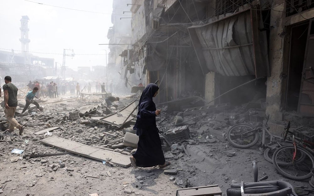 قصف إسرائيلي استهدف مدينة غزة (AFP)