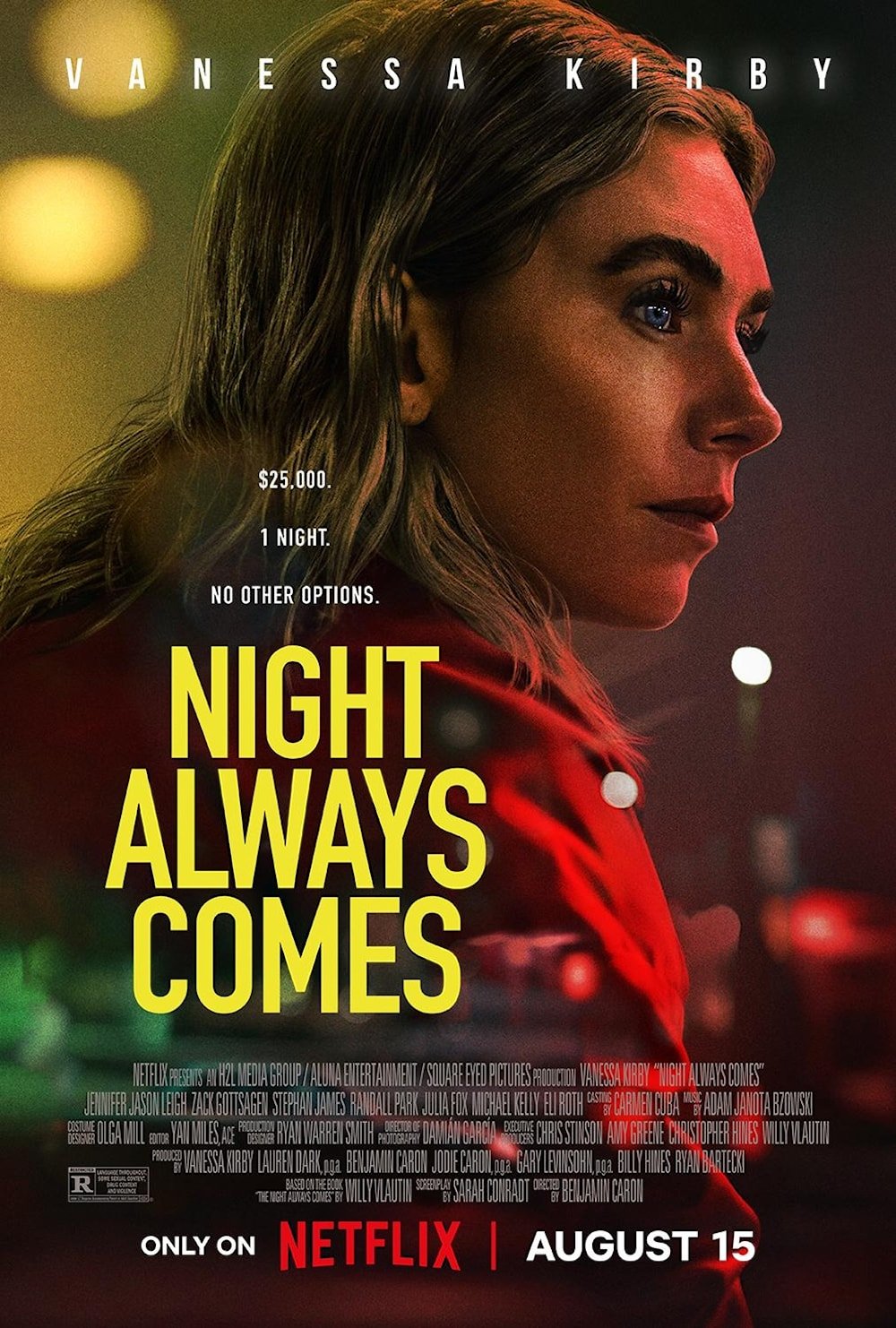 Night always comes: الملصق