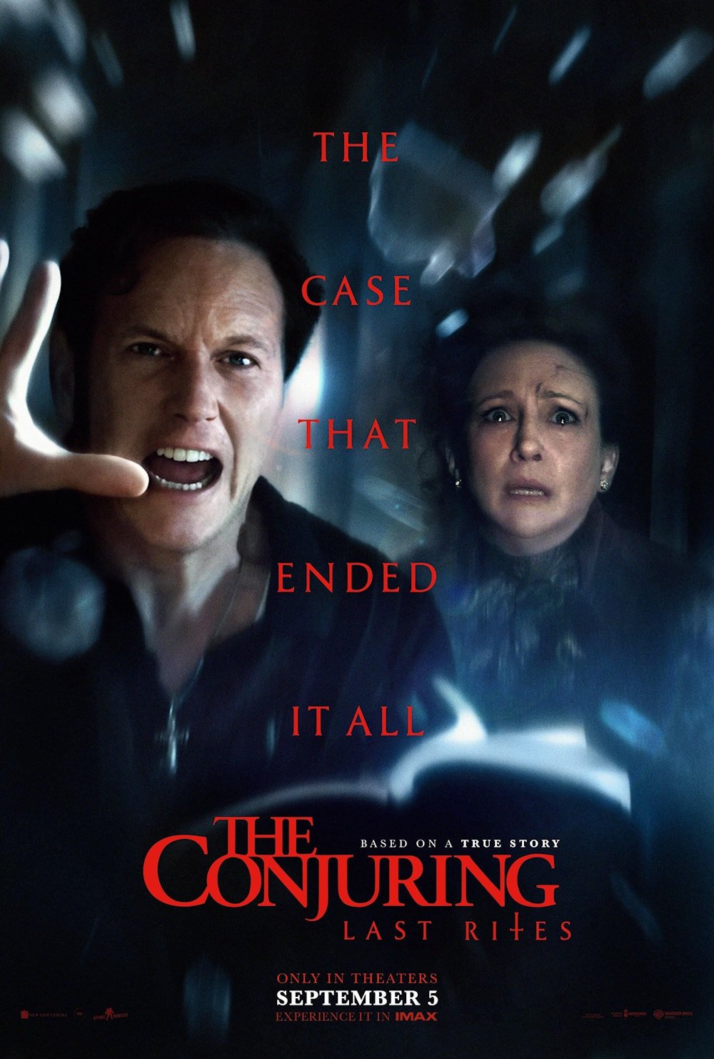 The conjuring last rites: الملصق