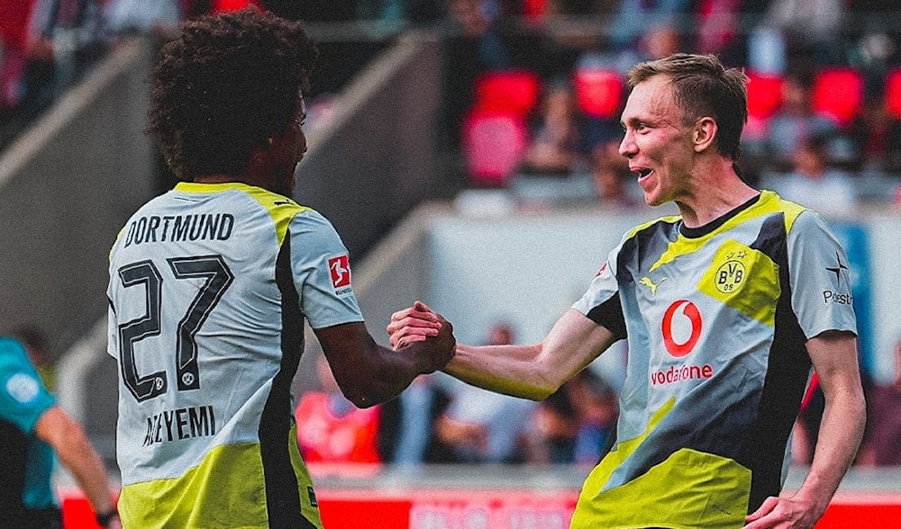 دورتموند ينتصر خارج الديار وفوز عريض لهوفنهايم وتعادل مثير بين كولن وفولفسبورغ