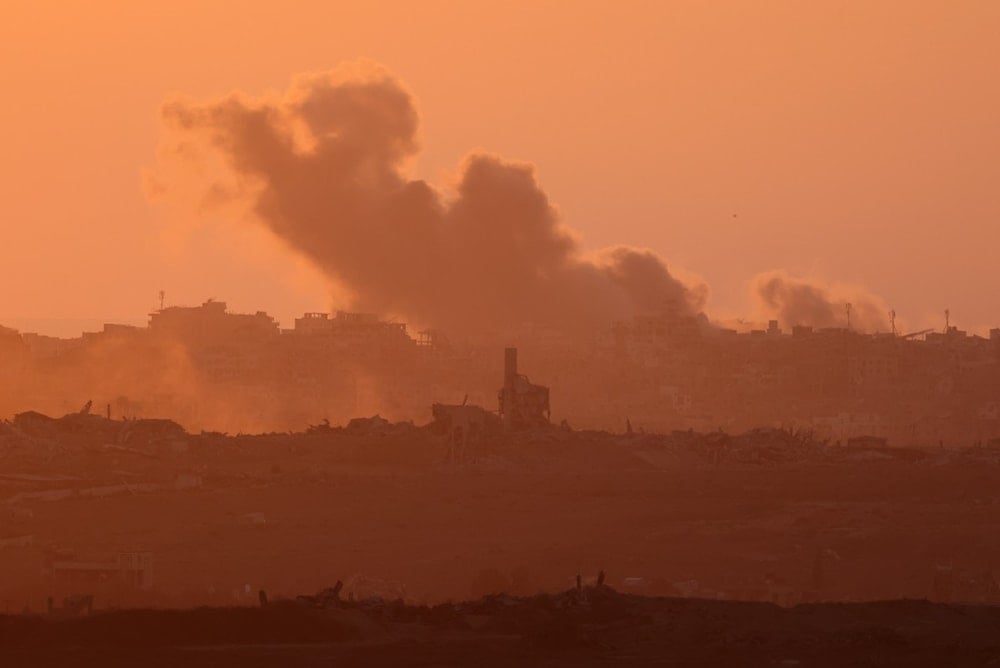 قصف إسرائيلي على قطاع غزة (AFP)