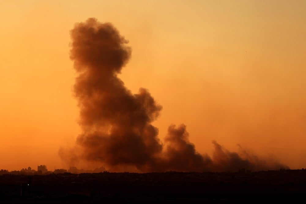 قصف إسرائيلي على قطاع غزة (AFP)
