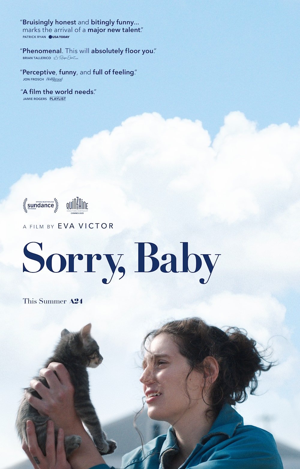 Sorry baby: الملصق 