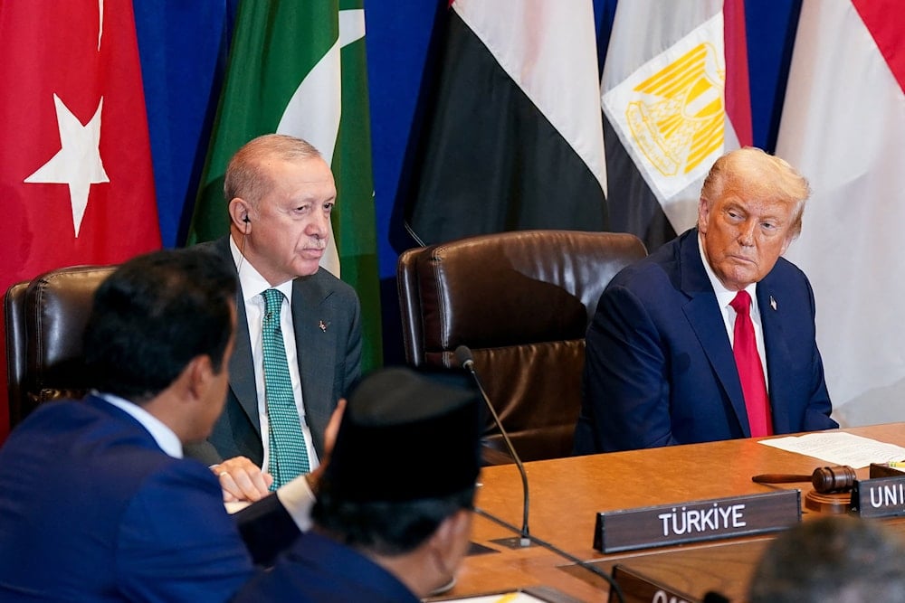 الرئيس التركي رجب طيب إردوغان والرئيس الأميركي دونالد ترامب (رويترز)