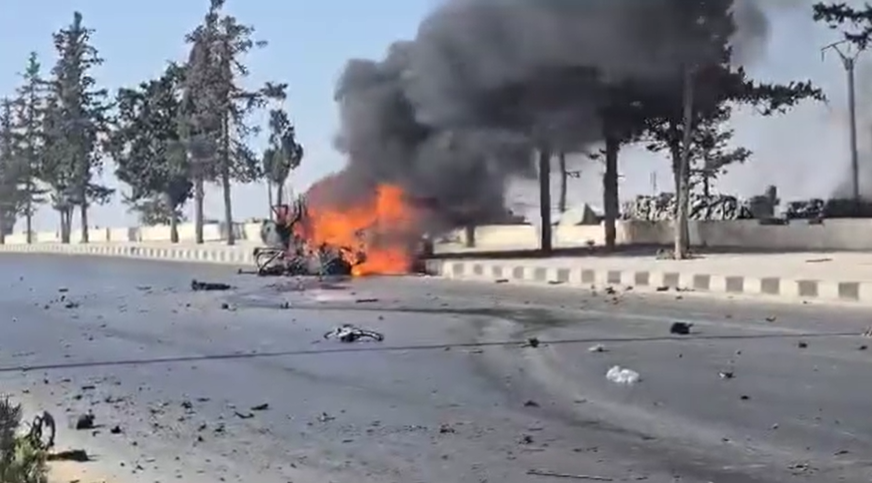 سوريا: مقتل شخصين بغارة للتحالف الدولي على طريق مطار حلب
